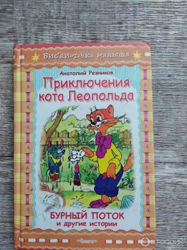   Детская книга: «Приключения кота Леопольда  Бурный поток»    